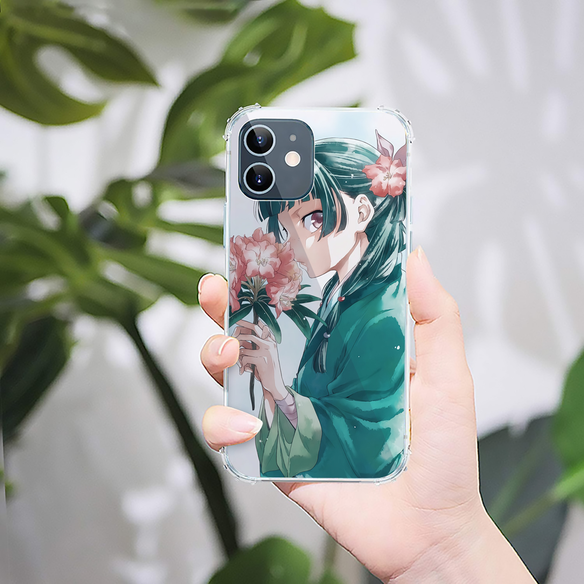 （画像用） 薬屋のひとりごと The Apothecary Diaries 【iPhone 12シリーズ対応】透明スマホケース（クリアソフトケース）